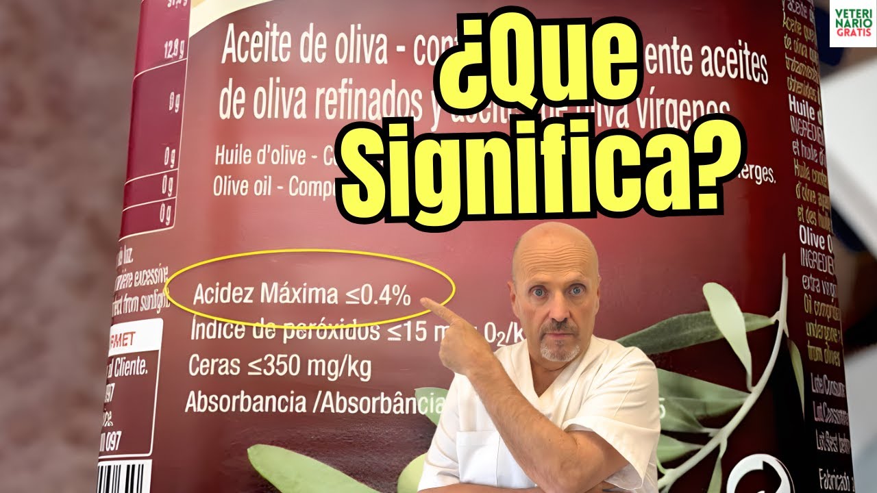 🫒🤔¿QUE SIGNIFICA LA ACIDEZ EN EL ACEITE DE OLIVA Y CUAL ES LA MEJOR?🫒🤔