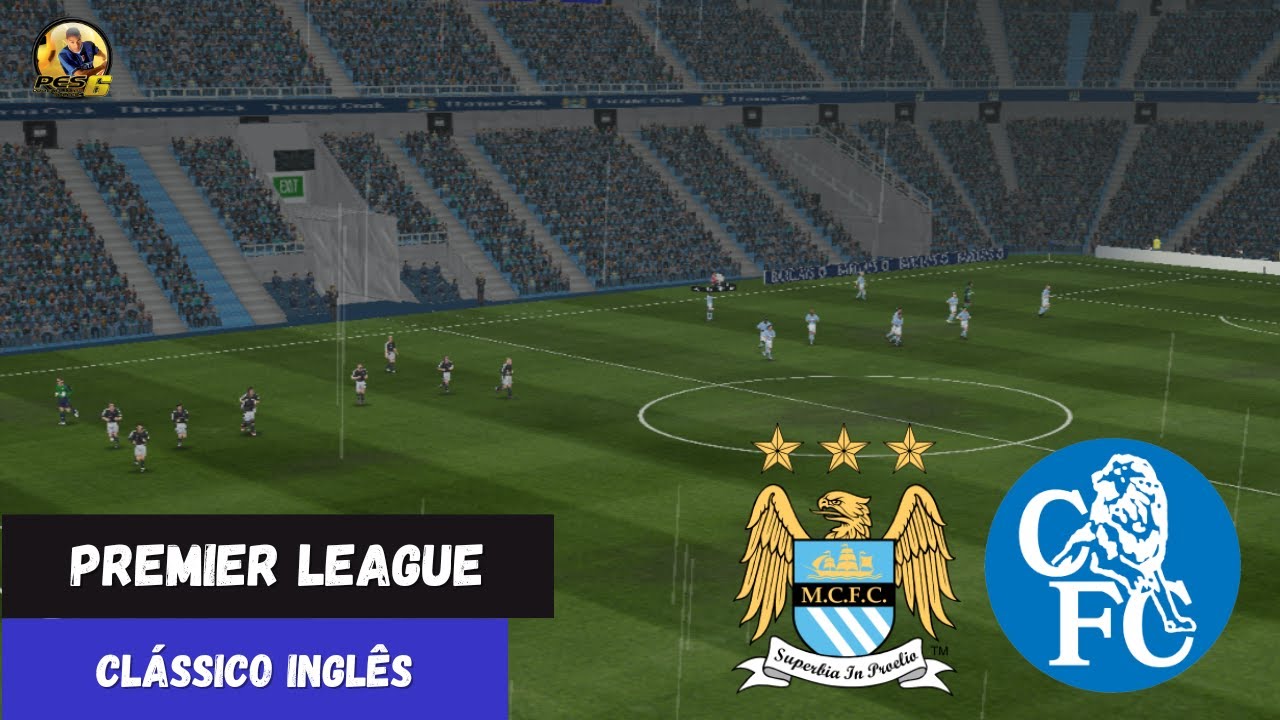 Manchester City vs Chelsea | Premier League 2004/05 – PES 6 (60 FPS)