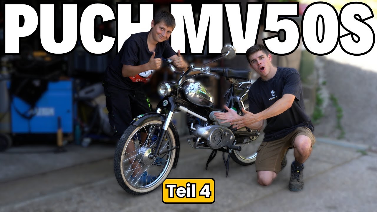 Puch MV50s Restauration mit Wolfi und Bernd [Teil 4/FINALE]