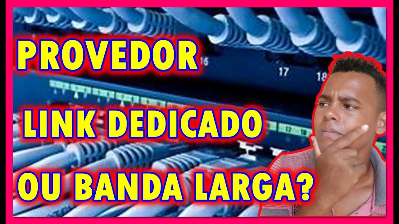 como come&ccedil;ar o provedor link dedicado ou banda larga, ptpq ppoe