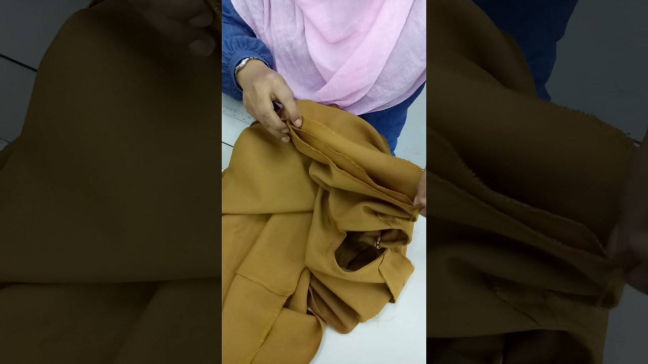 Cara cantum lengan..mudah je ...