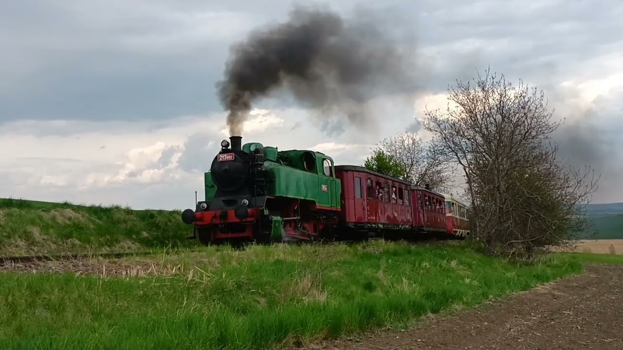 Historické Vlaky na trati Uhřice u Kyjova, Krumvíř, Terezin 1.5. 2022