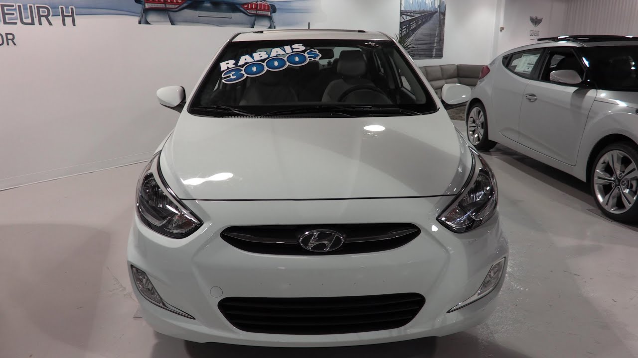 2015 Hyundai Accent Sedan - Walkaround - Captured in 4K with Canon XC10 Camera
