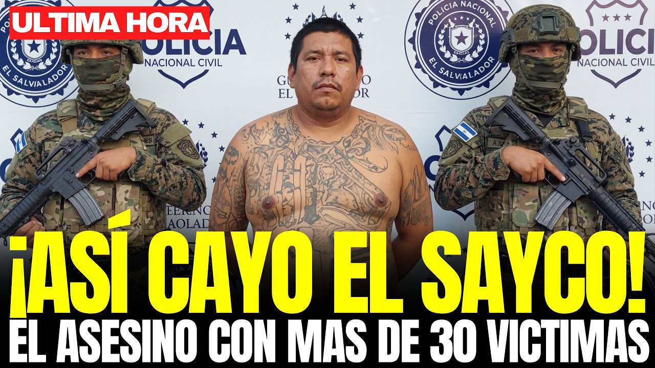 ASÍ CAYÓ EL 