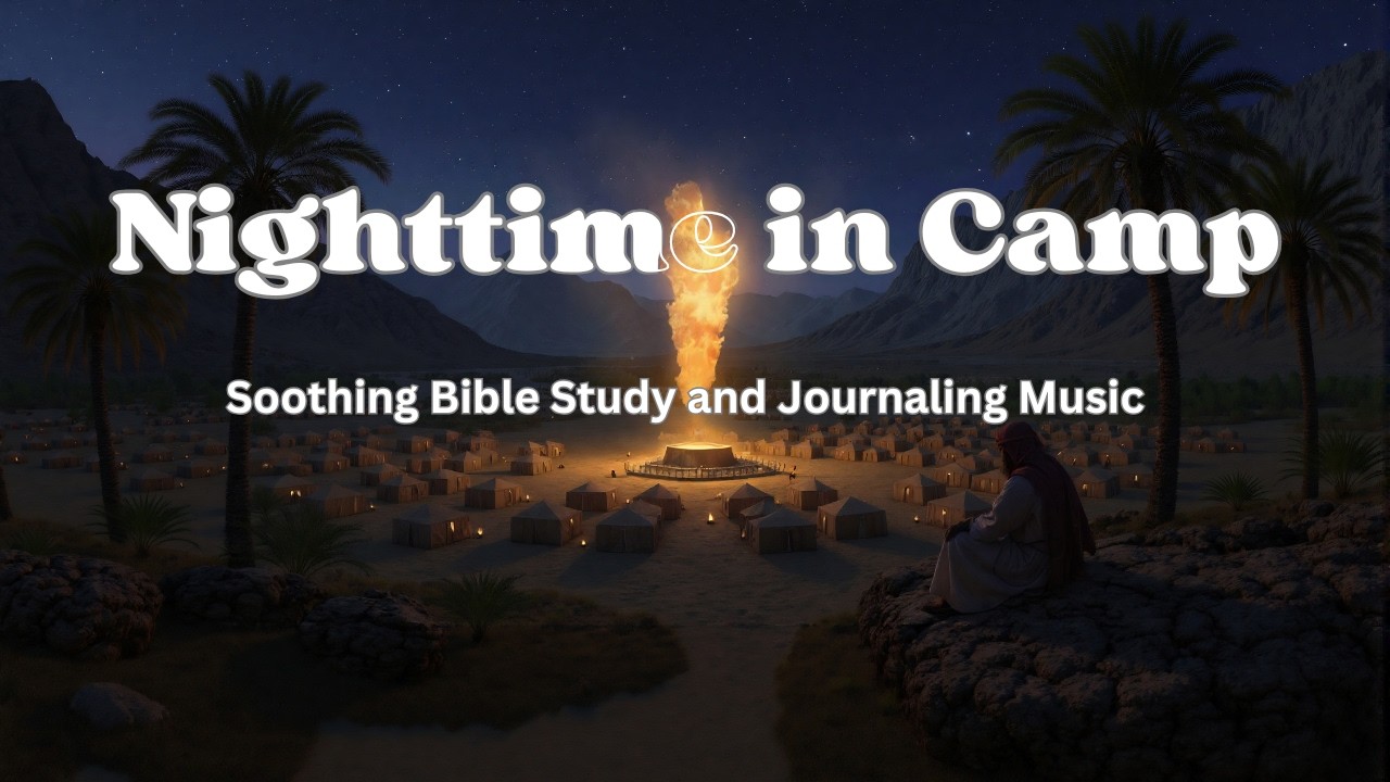 A Quiet Night in the Wilderness | 1 Hour Bible Ambience, Prayer & Meditation Background