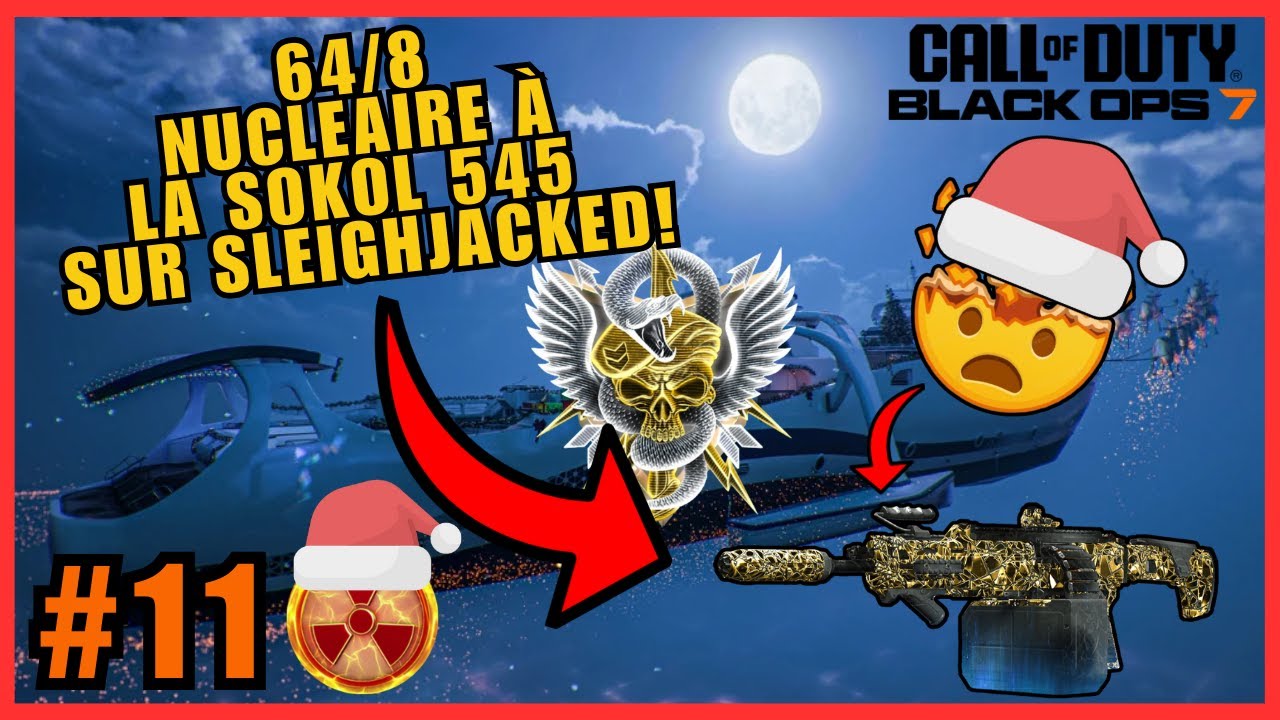 Je CLUTCH la NUKE à la DERNIERE SECONDE ?!🔥 NUCLEAIRE #11 ☢️ SOKOL 545 - BO7