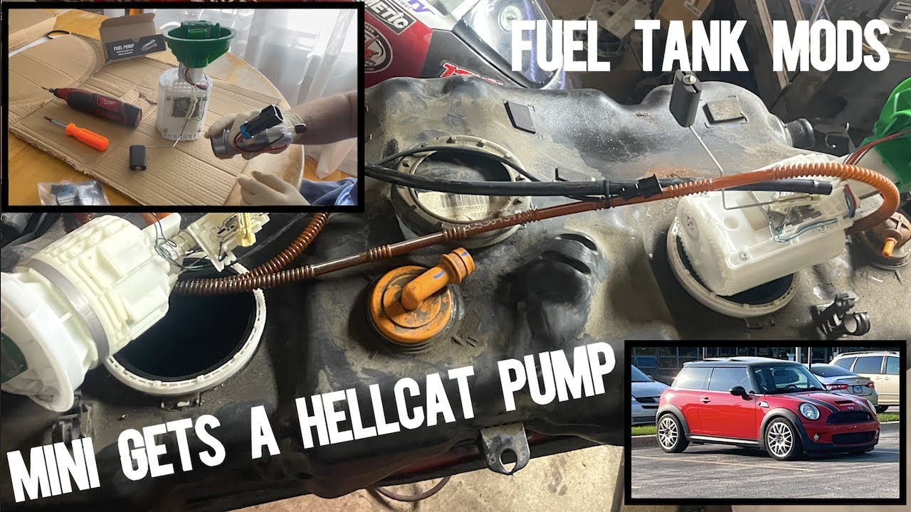 AWD K24 Swapped Mini Cooper gets a 525lph Fuel Pump, Fuel system part 1