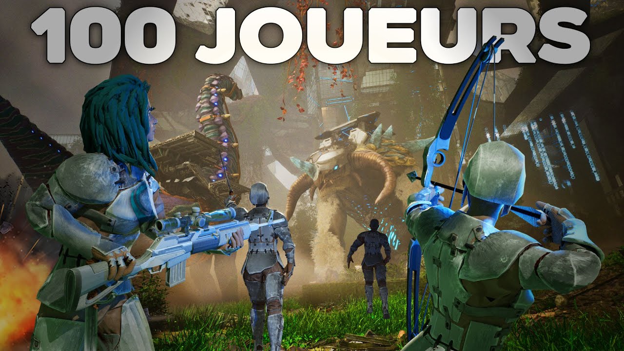 100 JOUEURS Créent Une Civilisation Sur ARK EXTINCTION