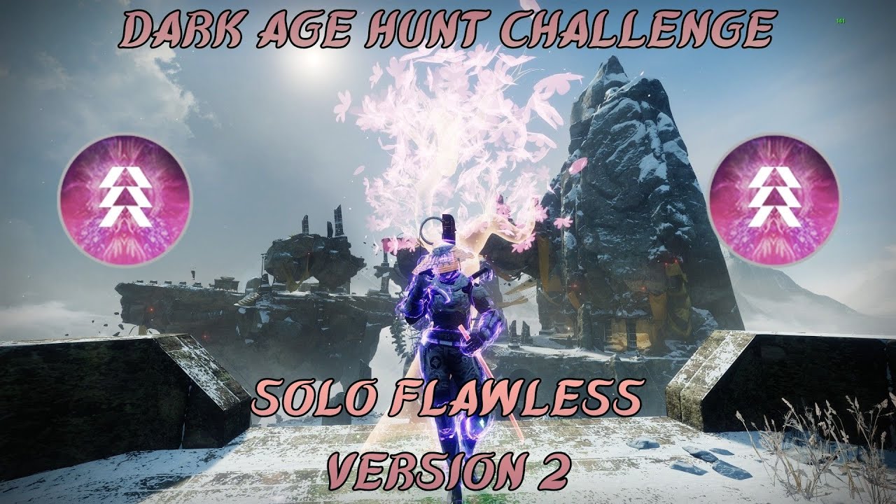 Dark Age Hunt Solo Flawless #2 (#DarkAgeHunt #motw #destiny2)