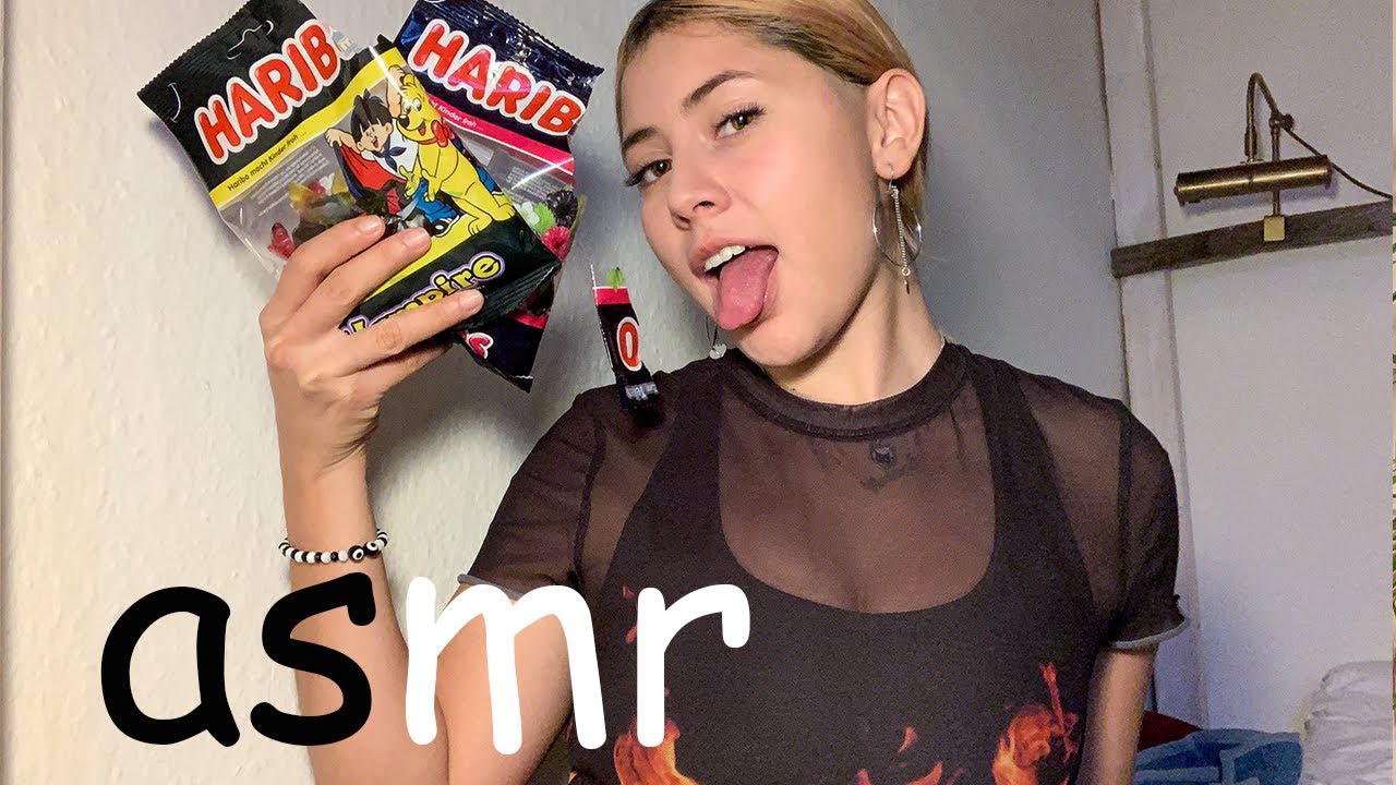 AHORA SÍ :v GUMMY MONSTER ASMR 🇩🇪 MUKBANG