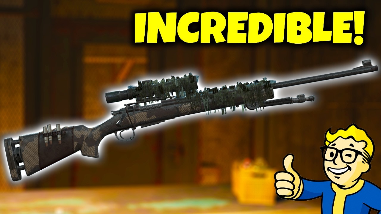 Fallout 4´s Newest Weapon Mod is INCREDIBLE! (Best Sniper Rifle)