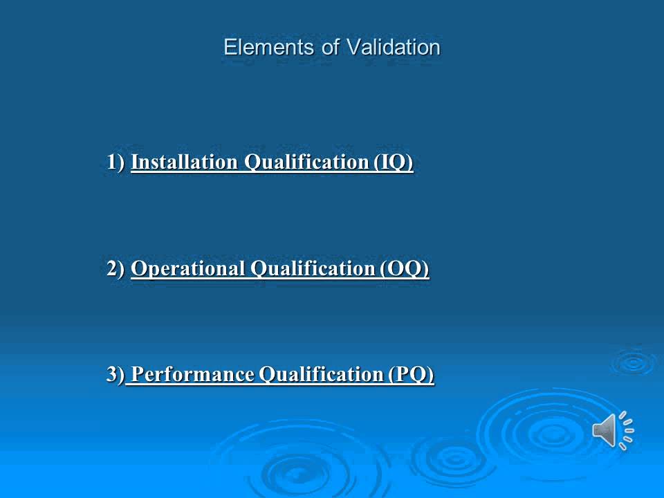 Types of Pharmaceutical Validation