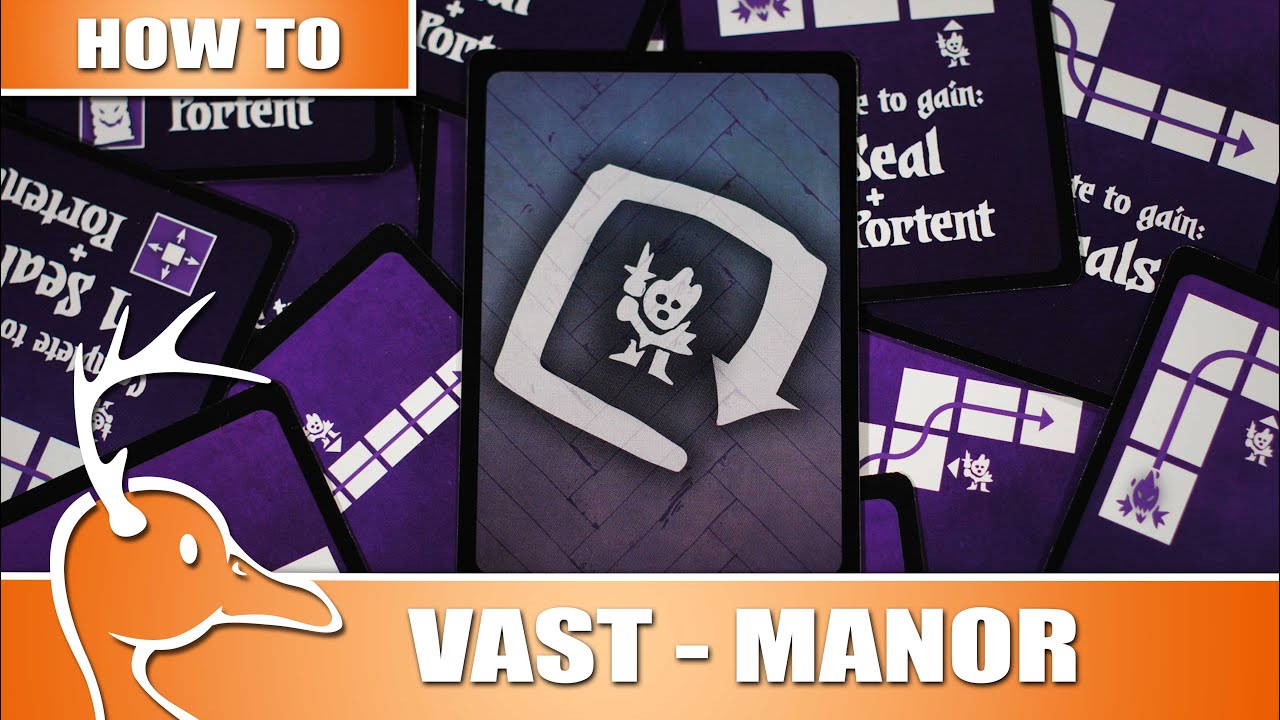 Vast: The Mysterious Manor - Manor / Как играть - (Quackalope How To)