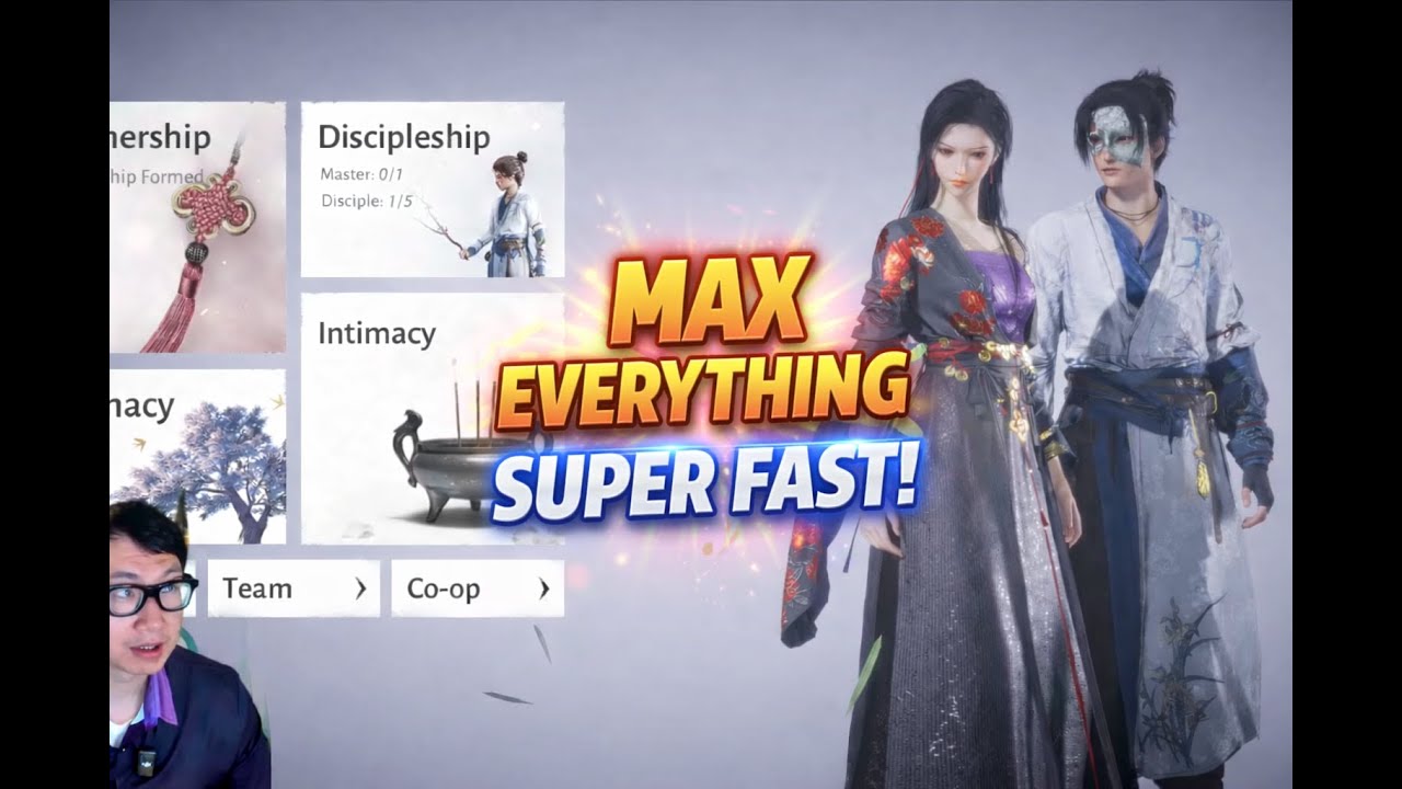Where Winds Meet - Quickly Max Out Partnership | Discipleship | Intimacy