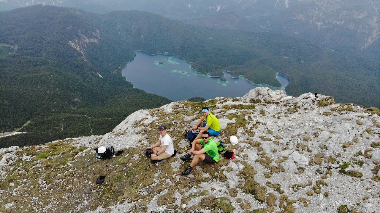 Aufstieg zur Riffelscharte über die Höllentalklamm 🏔 99 Alpin Berge Nr. 3