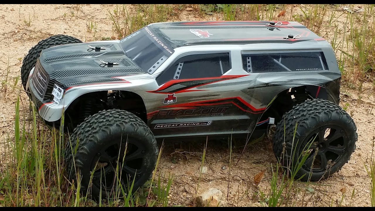 Redcat Blackout XTE (brushed version) 2s Run