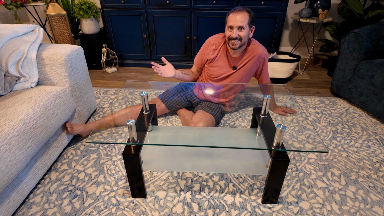 SEGMART Modern Glass Coffee Table Review: Is It Actually Sturdy?