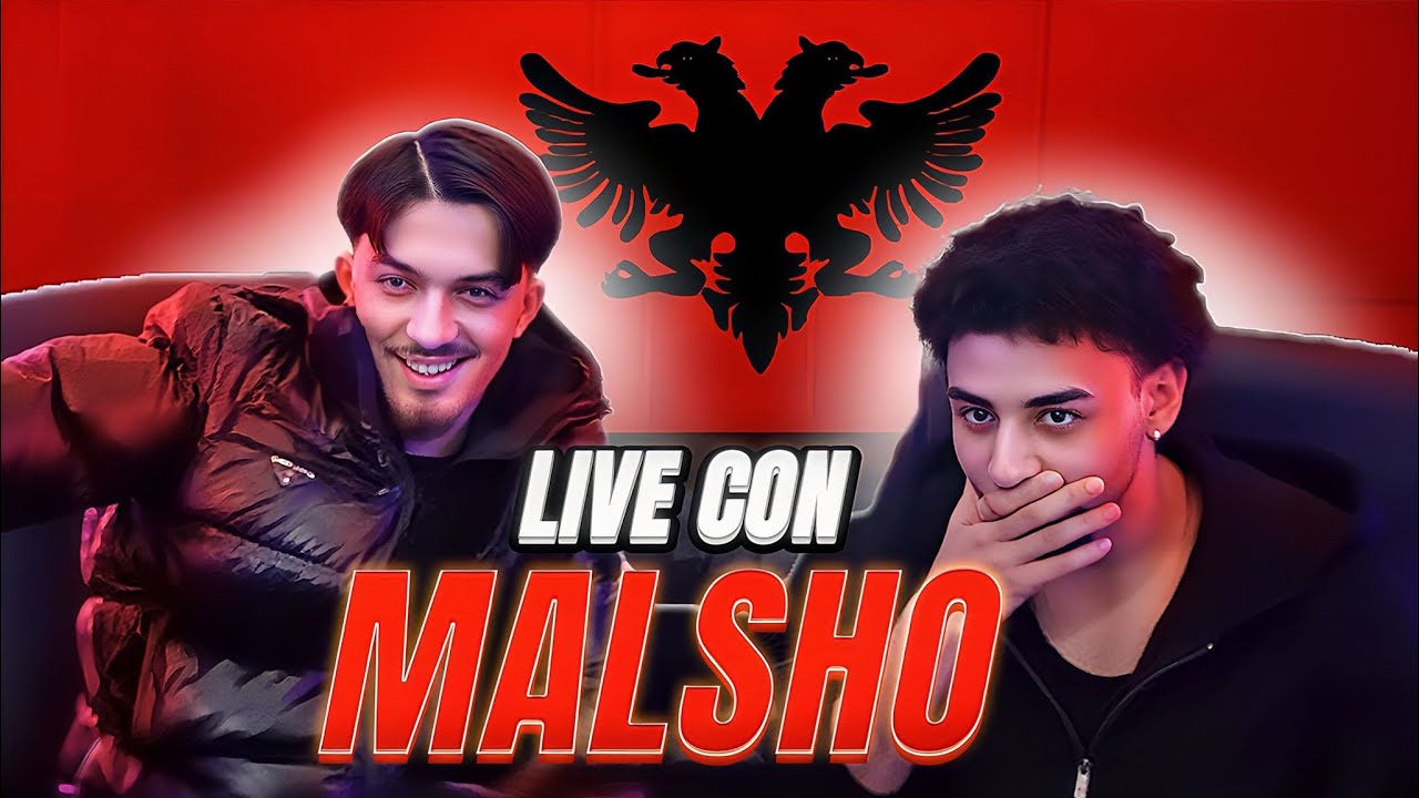 MALSHO IN LIVE DA SSJREDA 🇦🇱 | SsjReda Intervista Malsho in Live