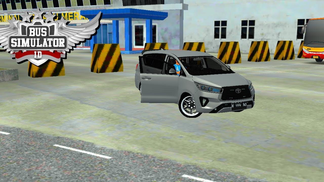 Innova Crysta driver POV || Indonesia bus simulator Innova Crysta 