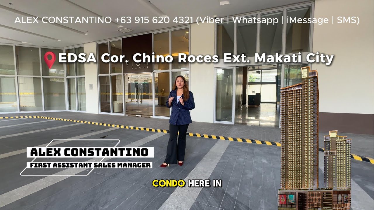 Prime 2 Bedroom Condo Unit in Makati City for Sale | VION TOWER | Rent-To-Own
