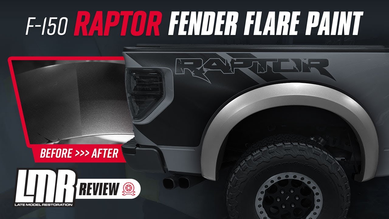 2010-2023 Ford F-150 Raptor Fender Flare Paint (Also Works for Bumpers & Grille)