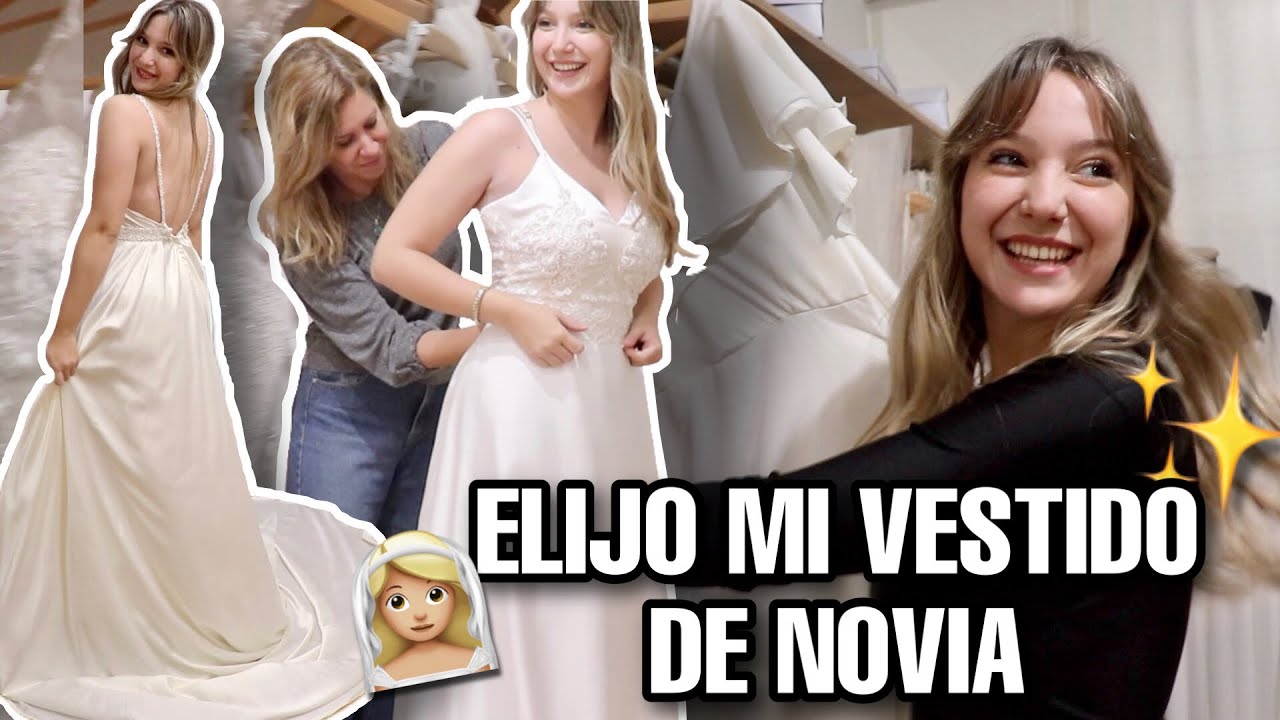 Comprando MI VESTIDO DE NOVIA - Los preparativos de la boda👰🏼‍♀️❤️