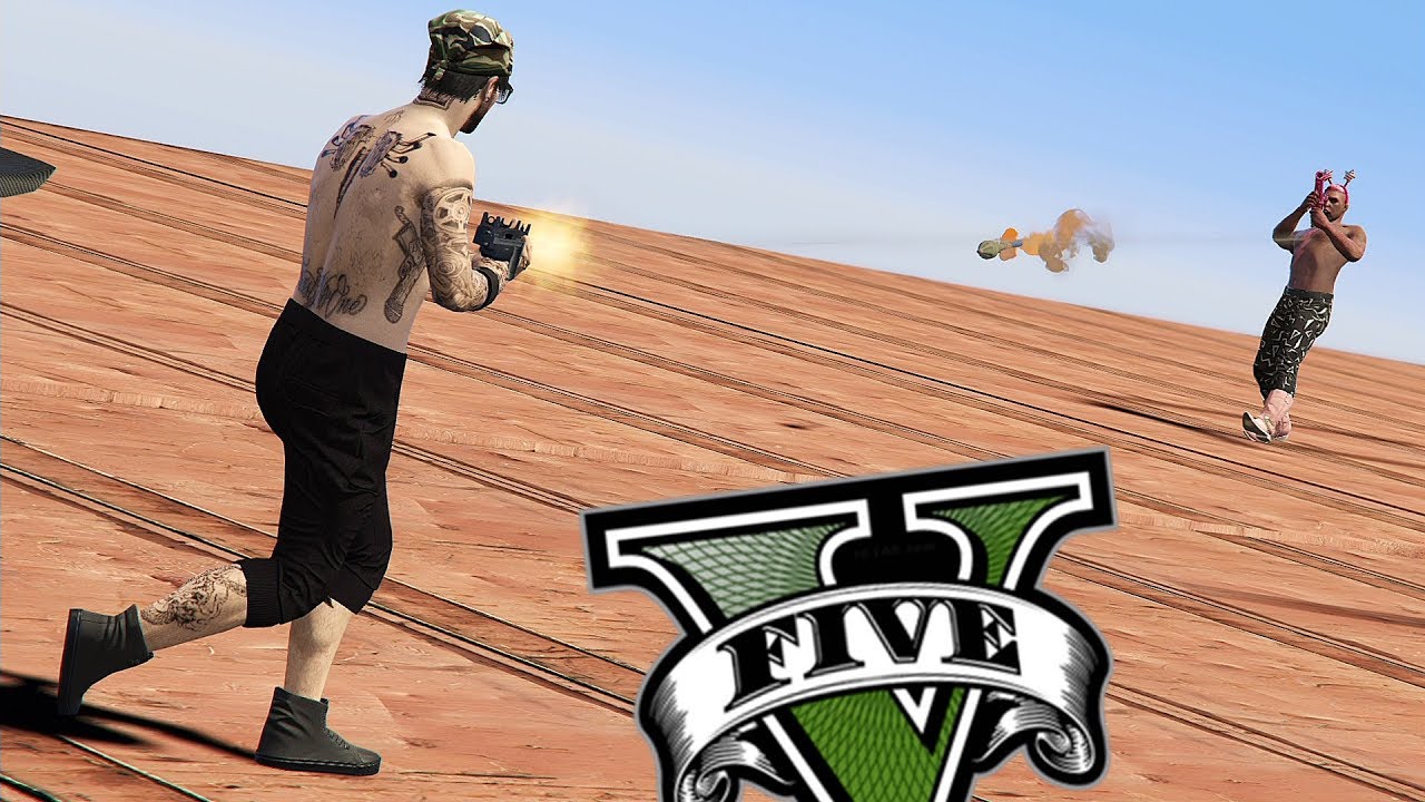 VIROU UMA PARADA INSANA, IMPOSSIVEL CONTROLAR - GTA V