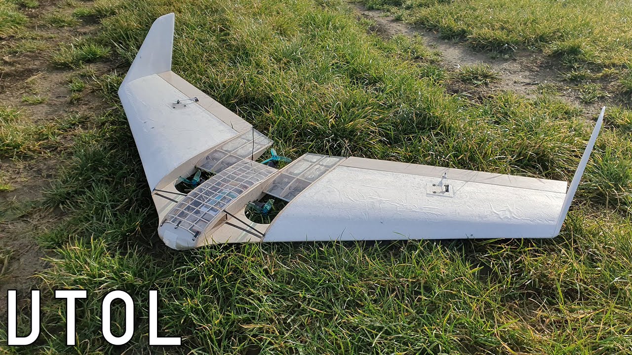 VTOL Tricopter Wing &bull; An overview and maiden flight