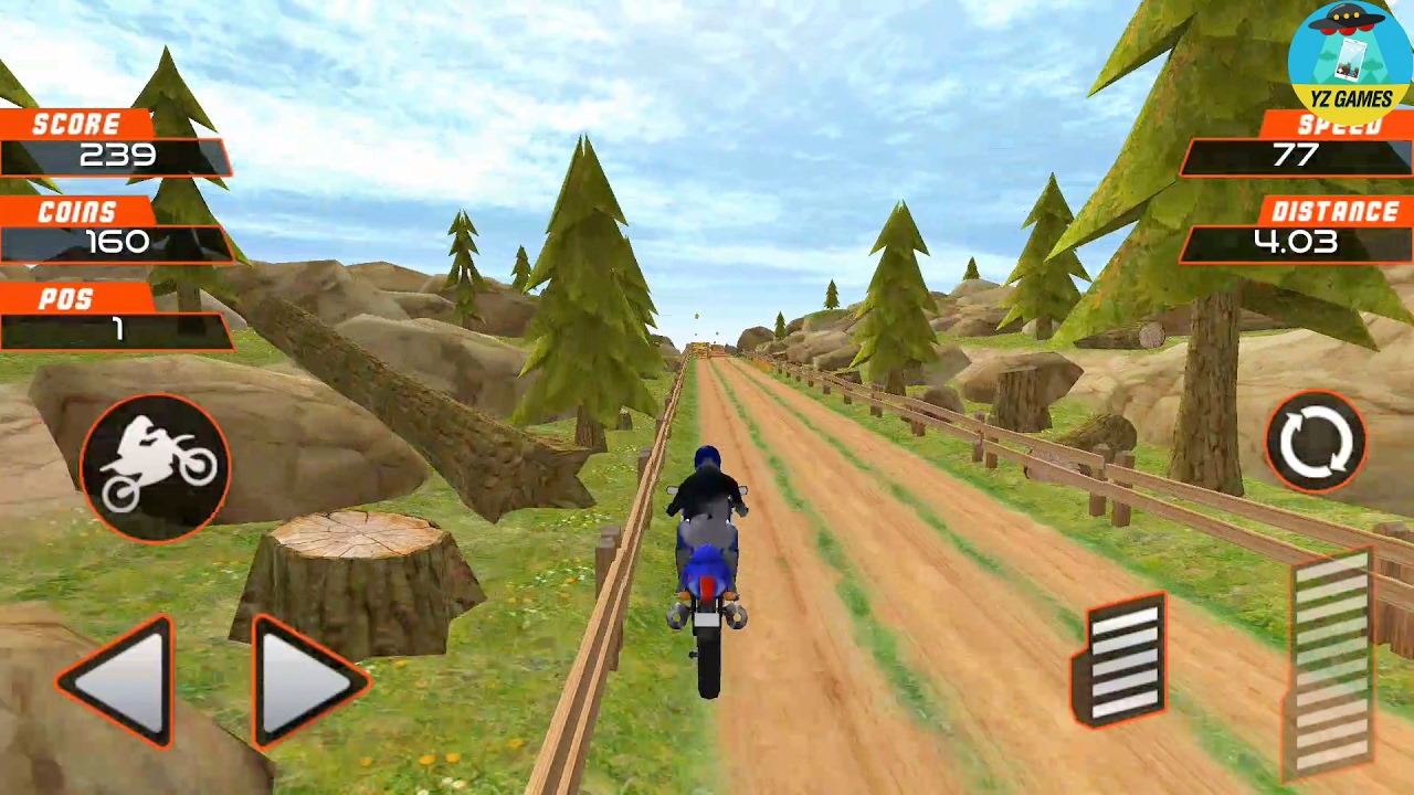 Sports Bike Stunt Racing Game - Android GamePlay FHD
