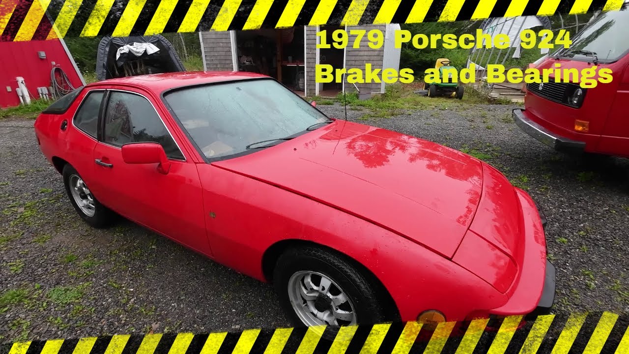1979 Porsche 924 More Brakes and Bearings Episode 7