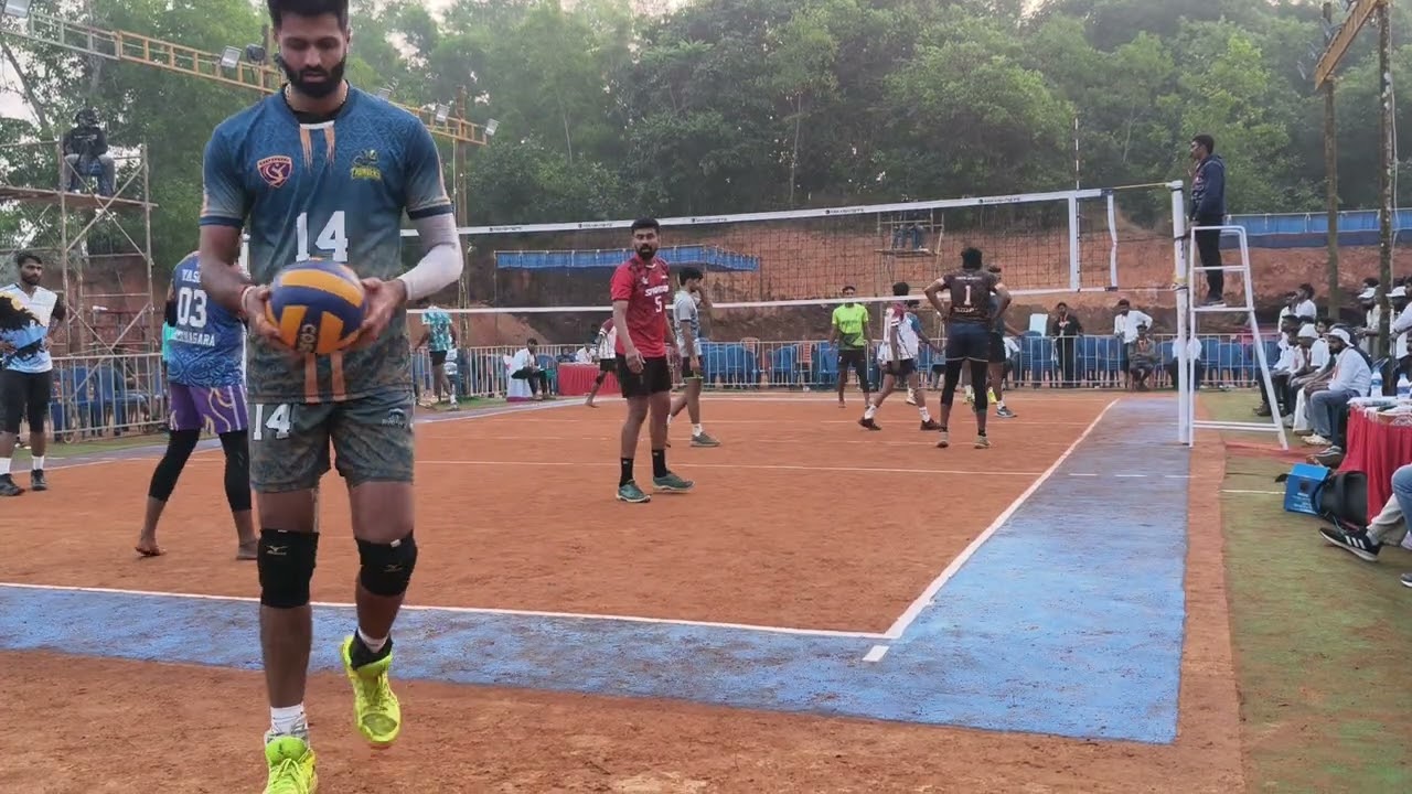 Karthik madhu amal vsRaaki ussam final 1st set highvoltagematch 🔥🔥🔥