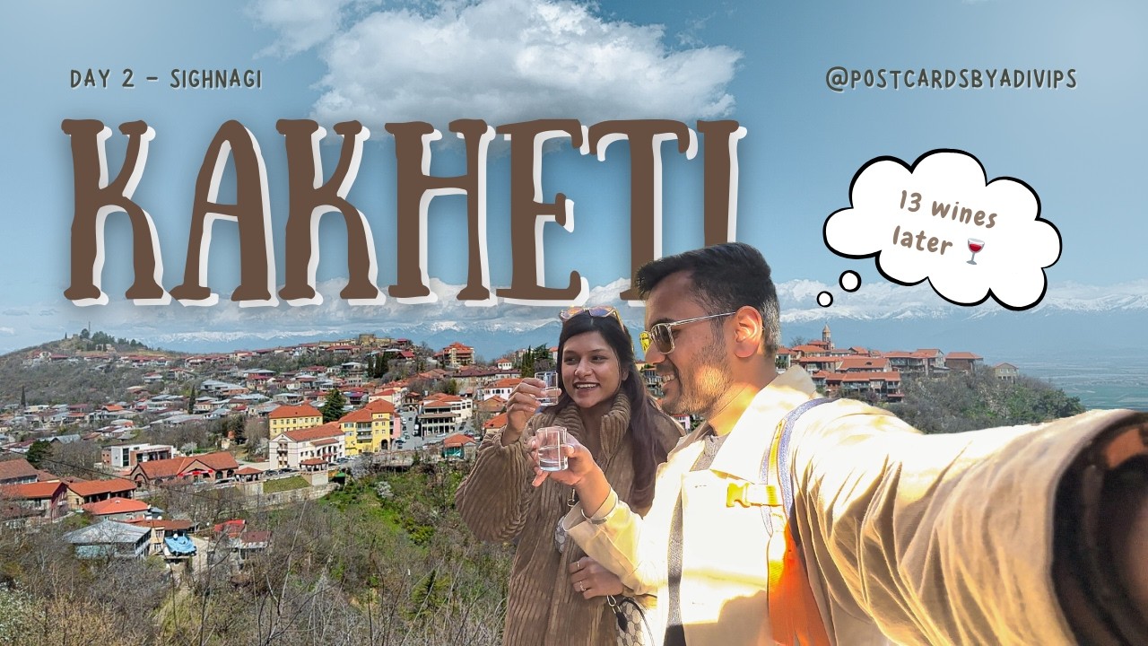 Exploring Kakheti Wine Region 🍷 | 13 Wines, Chacha & That Wall 😳 | Georgia Day 2 🇬🇪
