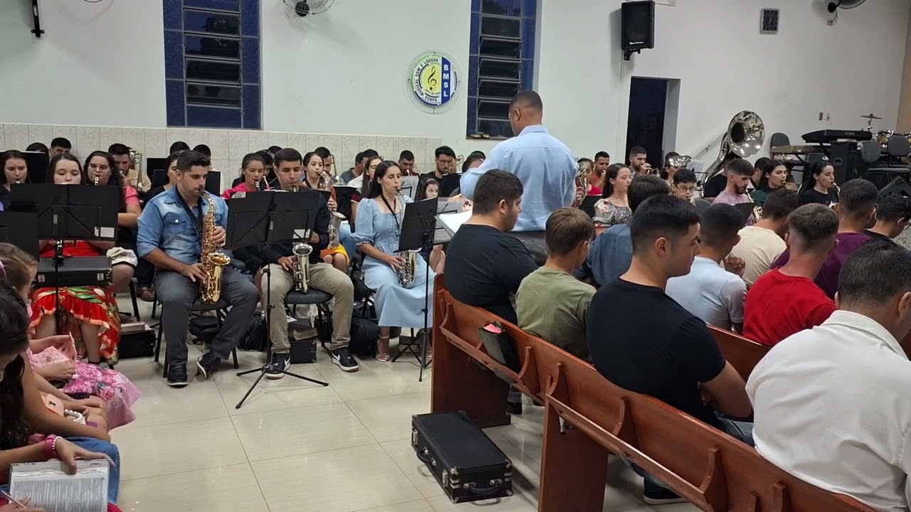 Hino 10 da HC,Banda Musical Som e Louvor, AD Bairro dos Gomes, Juruaia MG