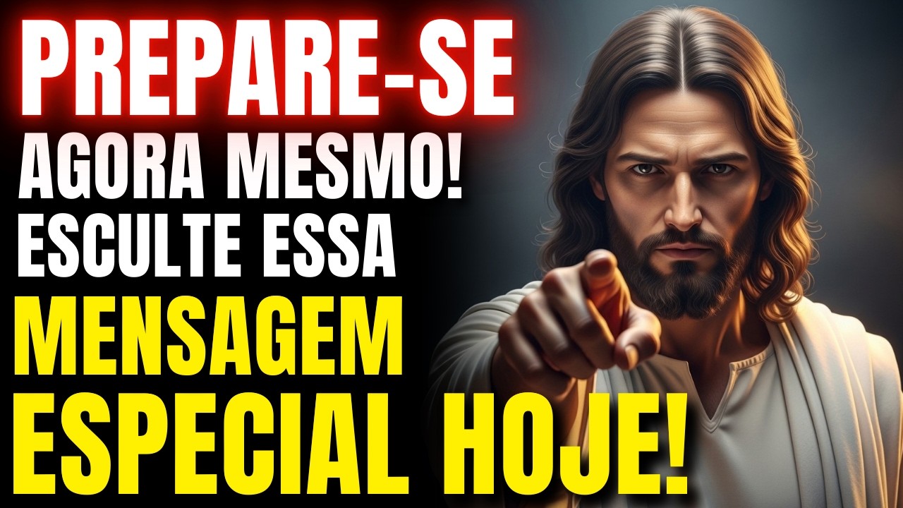 Deus tem uma mensagem URGENTE para você ouvir hoje agora! 🙏✨