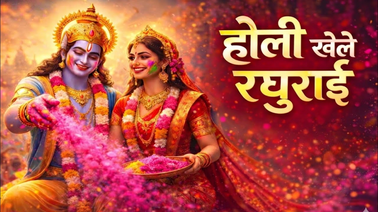 होली खेले रघुराई भजन | Shri Ram Holi Bhajan 2026 | Holi Festival Special