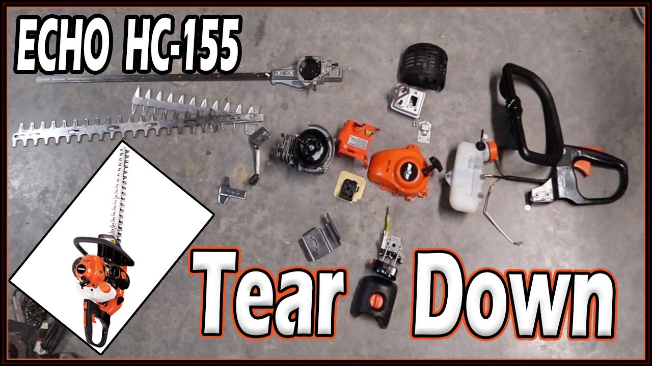Echo HC-155 Hedge Trimmer - Disassembly and Reassembly - Teardown