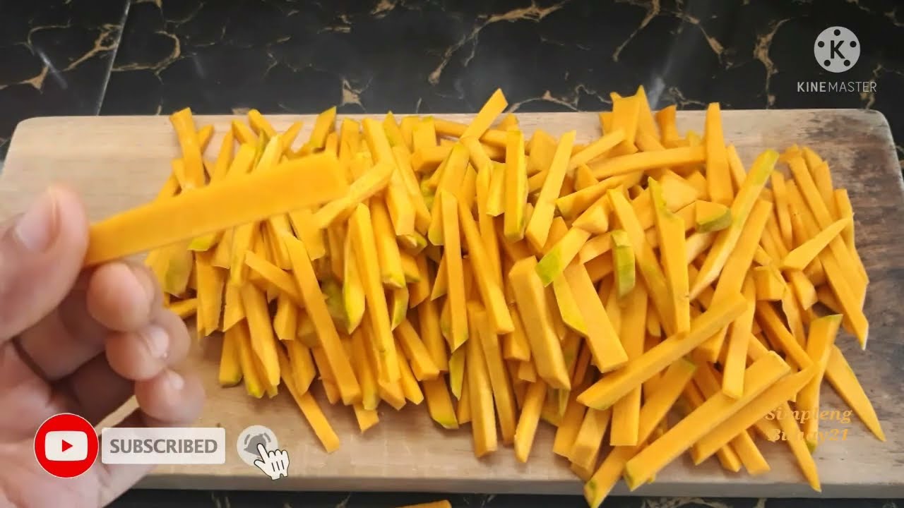 sigurado magugustuhan at mapapakain mo ng kalabasa ang mga bata dito|kalabasa fries|Simpleng Buhay21