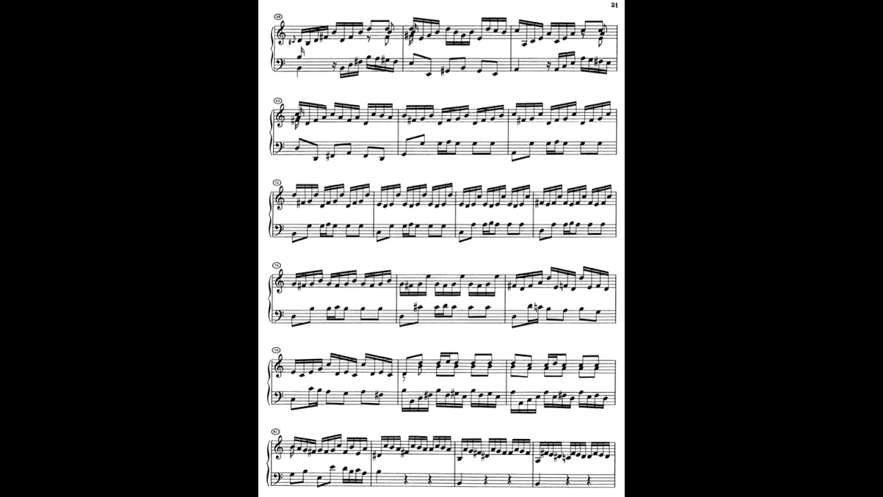 Bach - English Suite N°2 Prelude. #piano #bach #recording