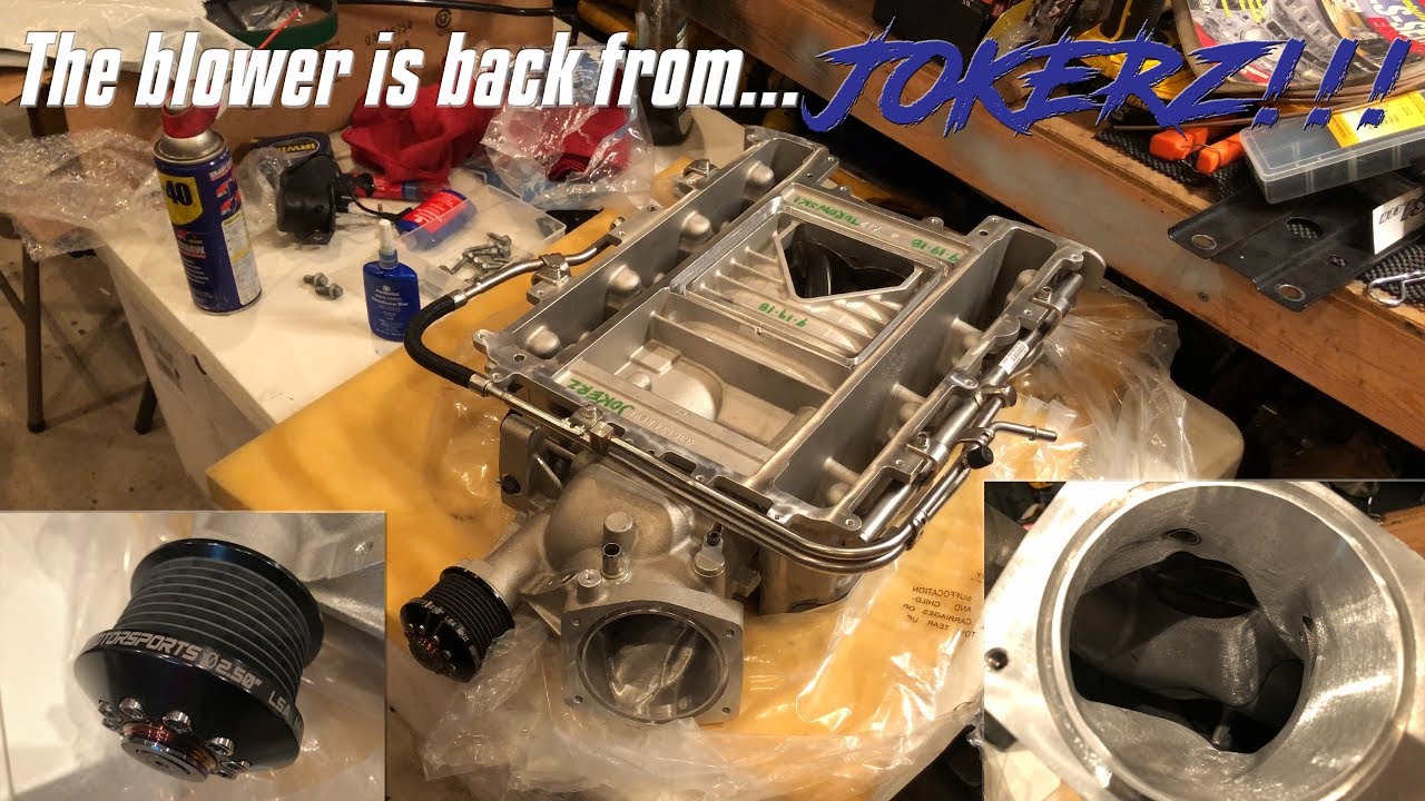 Supercharging the Chevy SS - Blower is Back from Jokerz!!!