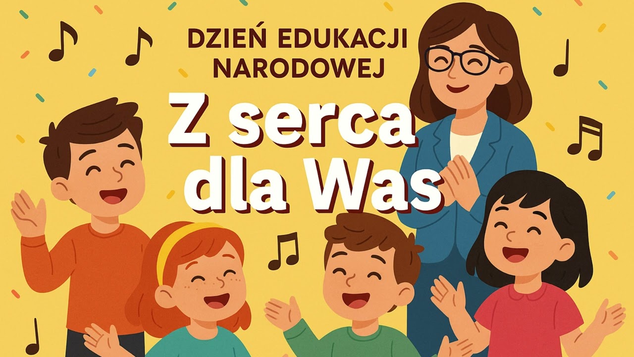 👉 Nauczyciele &ndash; nasz skarb | Piosenka na Dzień Edukacji Narodowej | Kolorowe Nutki