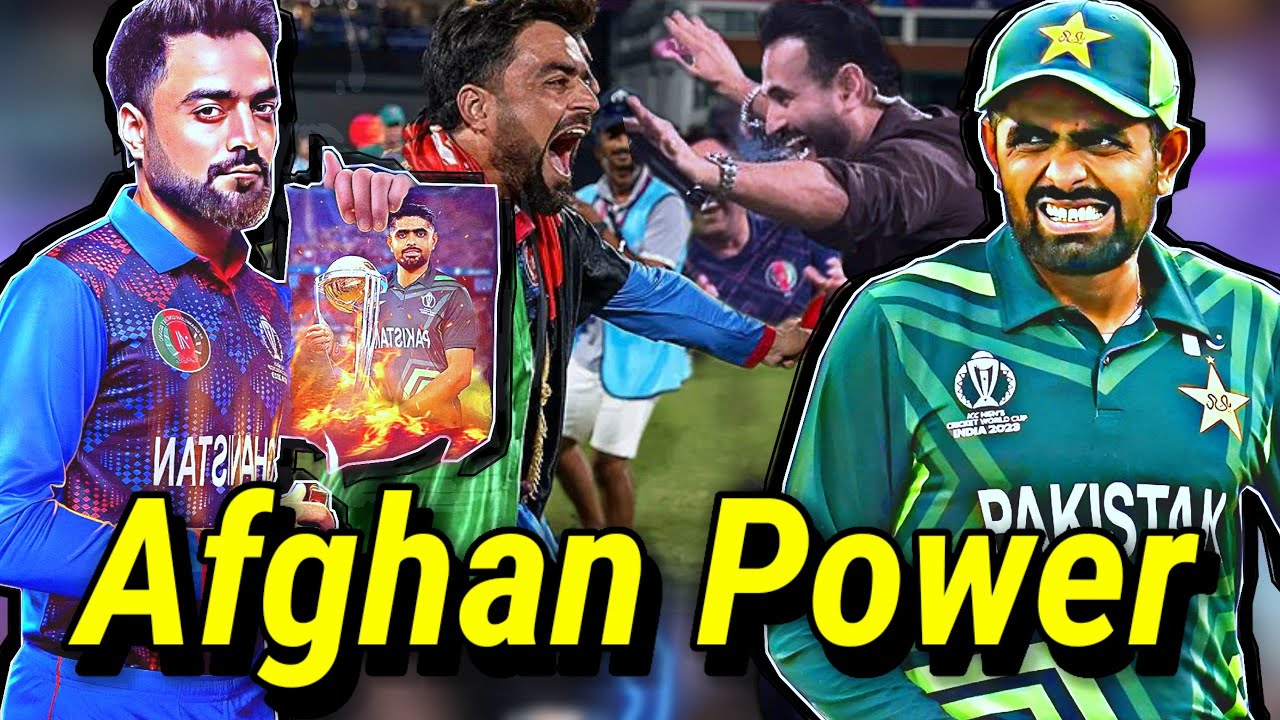 AFGHANISTAN NE DHOYA 🤣 | AFG vs PAK | Babar Azam & Rashid Khan Dance