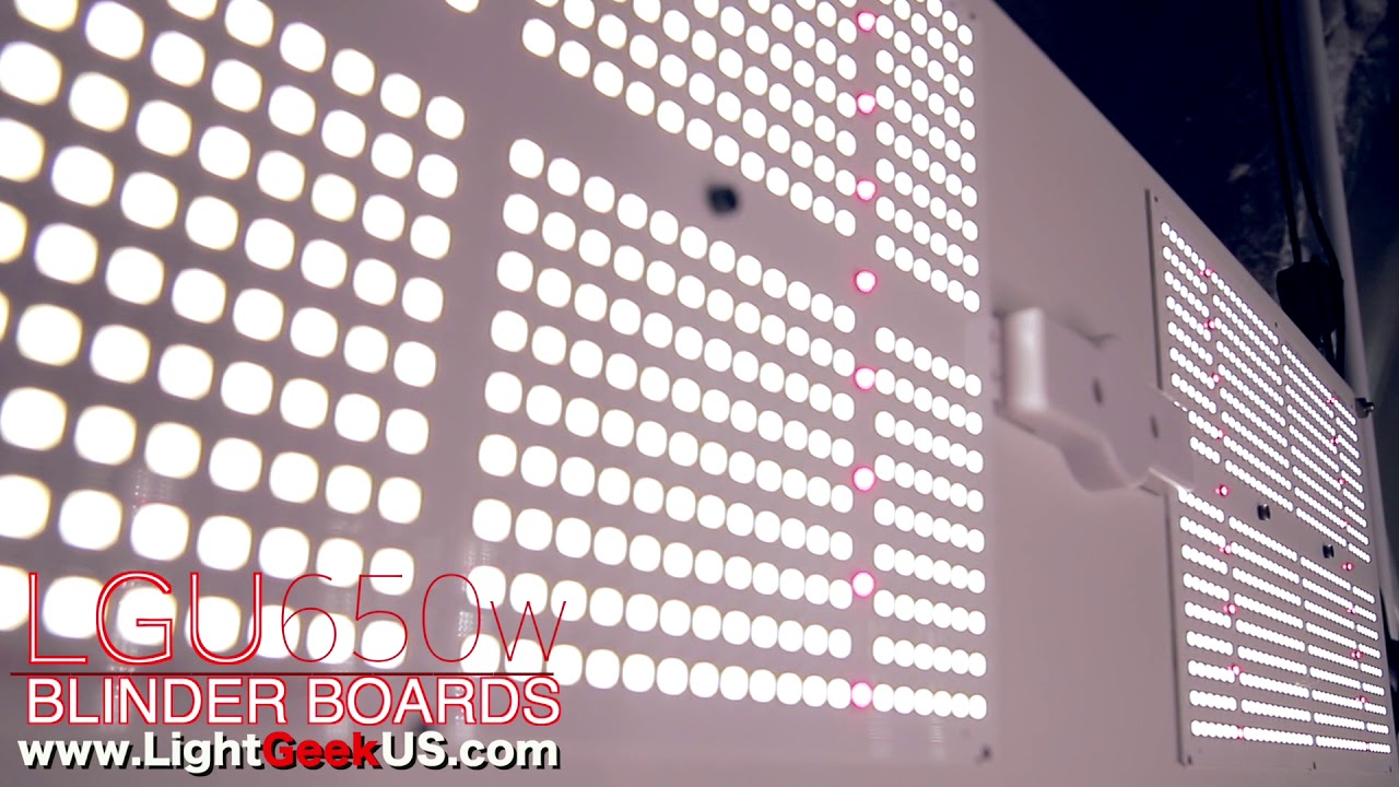 LGU650w MOST Powerful LED Grow Light Available