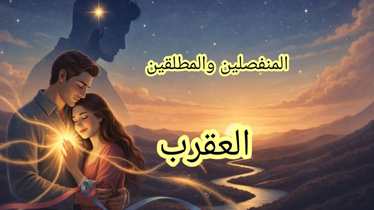العقرب ♏هل يوجد فرصة رجوع بينكم... (القراءة حسب برجكم انتم.. انتم.الشمسي والطالع والقمري )