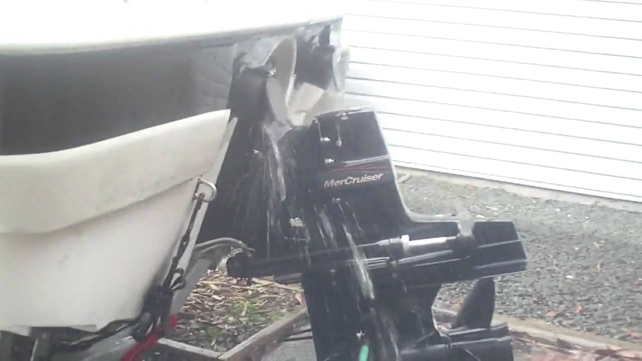 mercruiser 4.3l v6 thru-hull exhaust