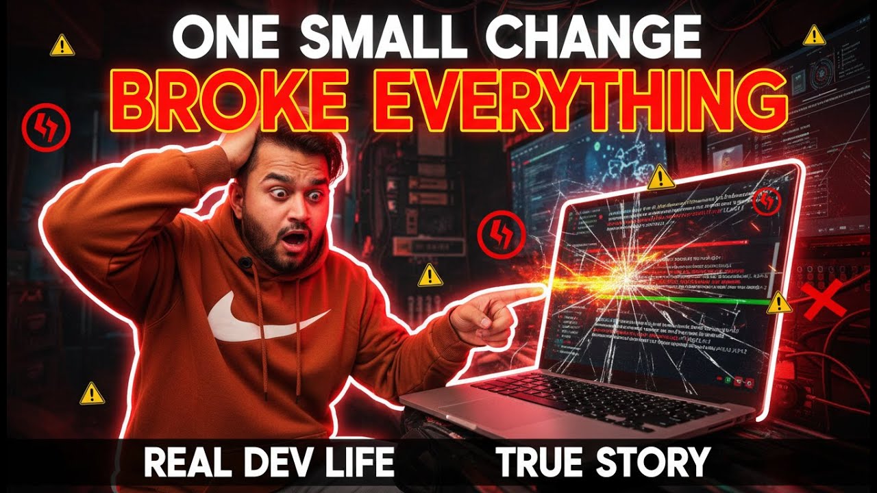 One Small Change That Broke the Entire Project | Real Developer Life