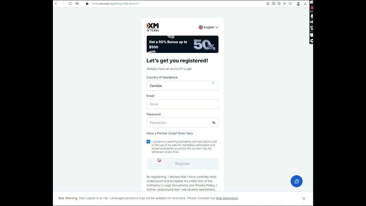 How To Create An XM Trading Account in 2025 With 50% Deposit Bonus of Up To 500 US Dollars