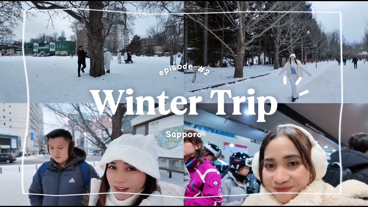 Nekat main salju di atas gunung!⛰️❄️ First Time Nyobain Ski & Snowboard di Sapporo