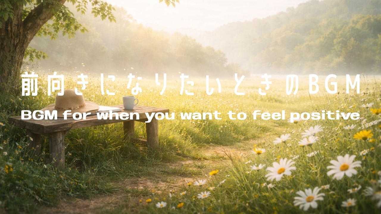 【やる気が出ない】がんばらない日の音｜そっと背中を押すBGM（1時間）