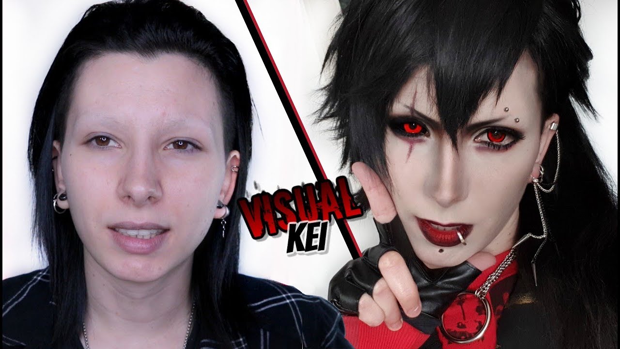 Visual Kei (V系メイク) Make-Up Tutorial