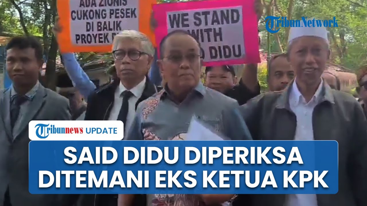 Said Didu Diperiksa Polisi Buntut Kritik PSN PIK 2, Datang Ditemani Eks Ketua KPK Abraham Samad